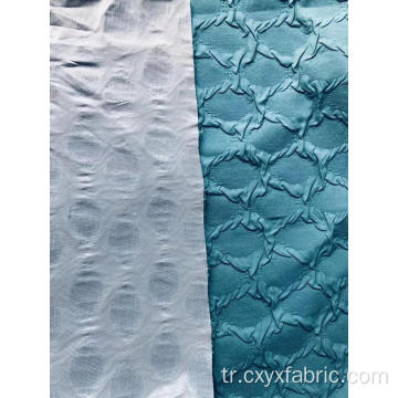 polyester mikrofiber kombinasyonu kabarcık kumaş